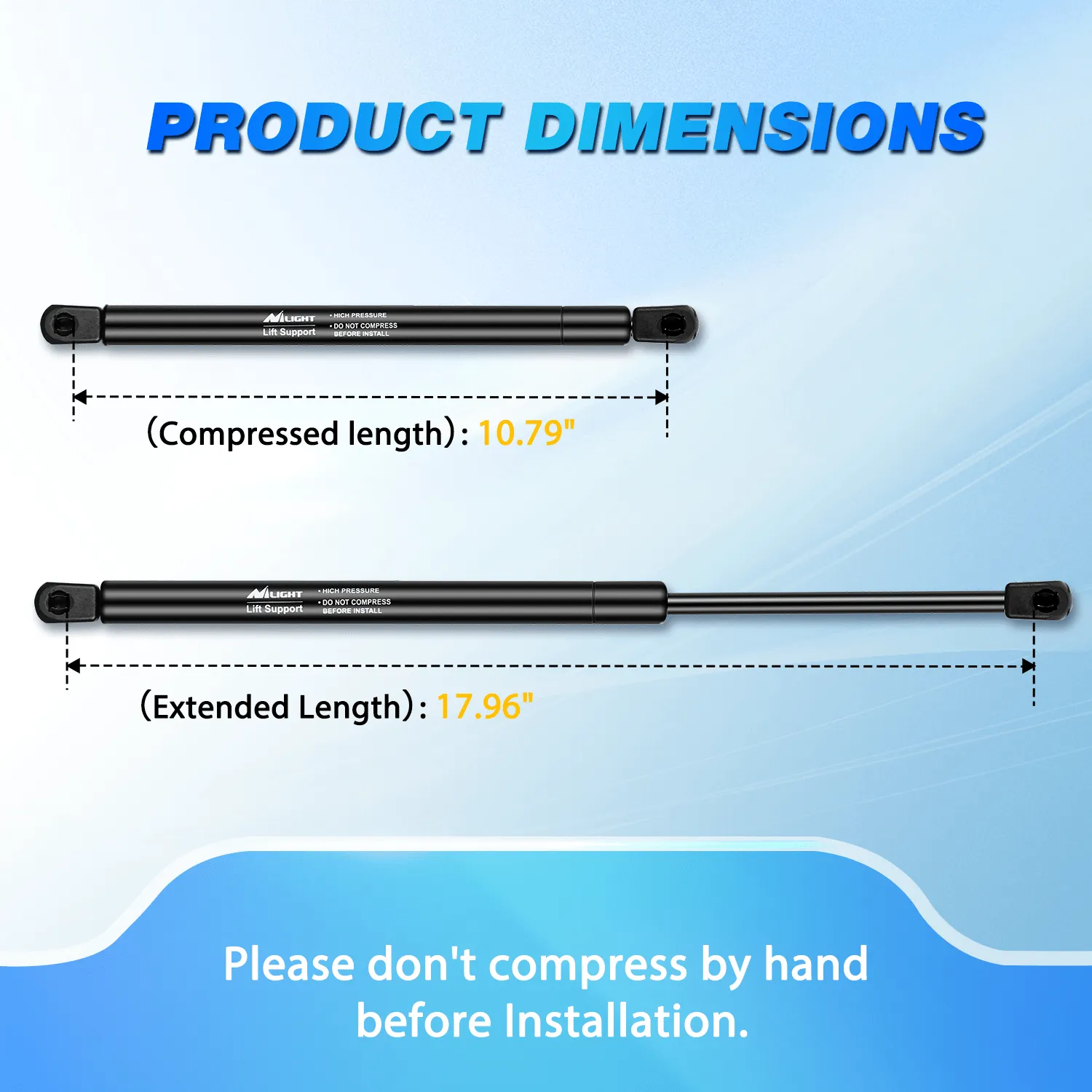 2 PCS Lift Support Struts Replacement for 2008-2013 Lexus is F 2006-2015 Lexus IS250 2005 Lexus IS300 2006-2015 Lexus IS350 Front Hood Gas Springs Shock Rods