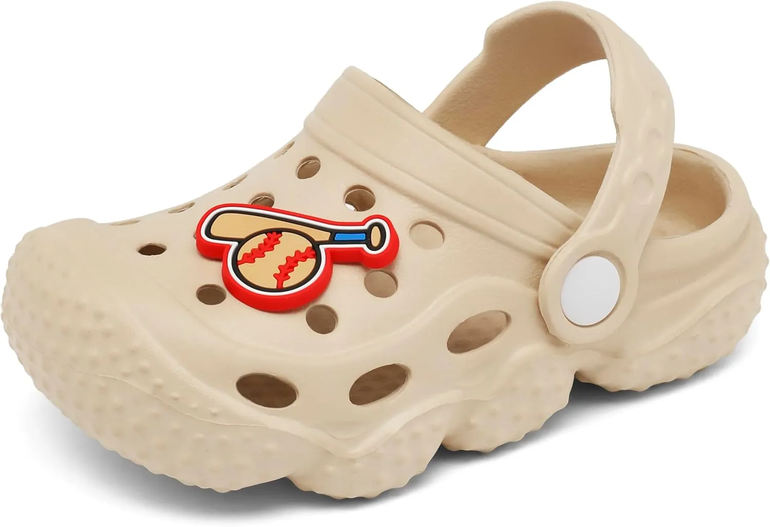 ChayChax Kid's Garden Clogs Cute Slides Sandals Toddlers Beach Pool Shower Shoes with Non-Slip Sole