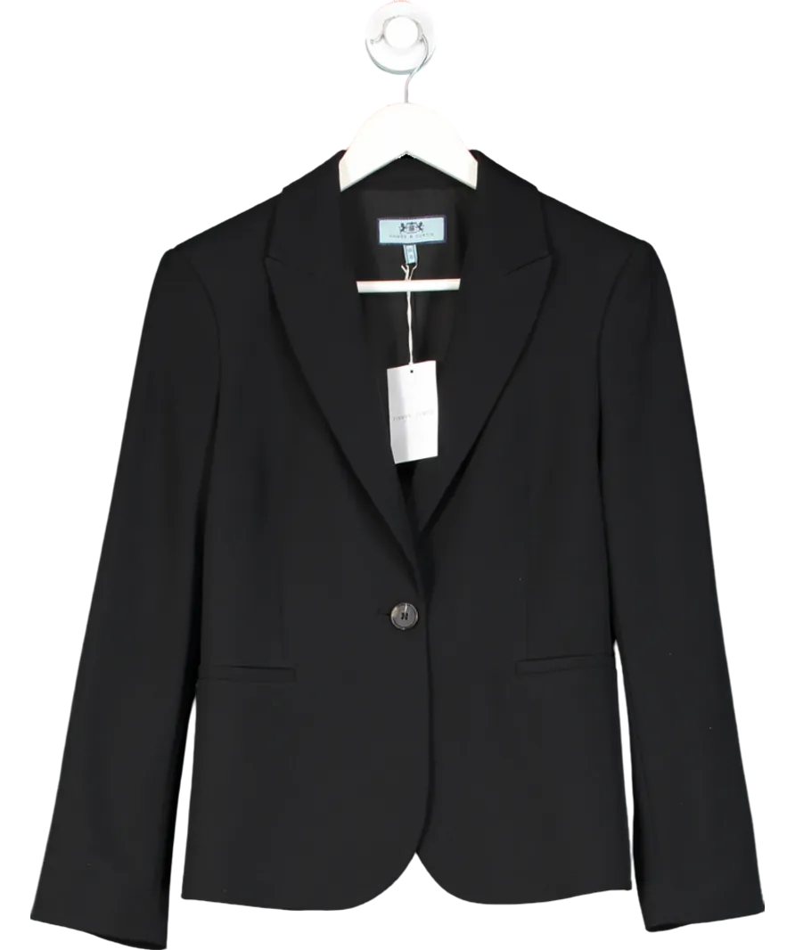 HAWES & CURTIS Black Suit Jacket UK 10