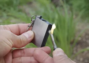 HTTMT Instant Survival Magnesium Fire Starter 15,000 Matches in One Survival Camping