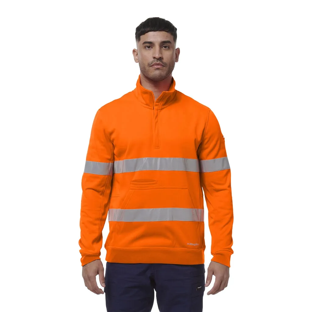 King Gee Reflective 1/4 Zip Fleece (K55048)