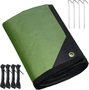 Safety BarrierLYN XL Heavy Duty Survival Emergency Blanket/Tarp Cover-8.5'x11.8',Reflective Thermal Ripstop Waterproof,for Army,Tarp Covcer,Survial,Life Protection